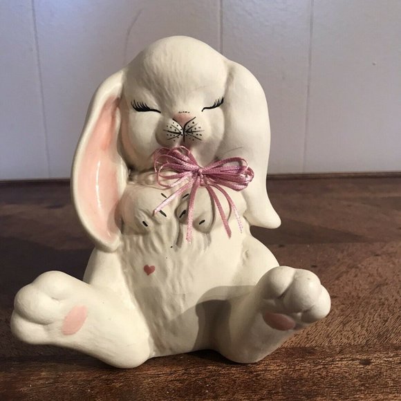 Other - Vintage Bunny Rabbit Figurine Garden Easter Spring